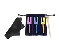 Cpolebev Juego de Diapasones 4096 Hz 4160 Hz 4225 Hz Juego de Diapasones para CuracióN de Sonido, Instrumentos Musicales