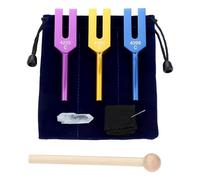 Cpolebev Juego de Diapasones 4096 Hz 4160 Hz 4225 Hz para CuracióN de Sonido, Instrumentos Musicales, Herramientas de VibracióN de Sonido, B