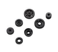 Cpolebev Juego de Engranajes de Caja de Cambios de Acero MetáLico para YiKong YK4082 YK4102 YK4103 RC Crawler Car Upgrades Parts Accessories