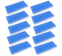 Cpolebev Juego de Filtros de Cabina de Pintura para AeróGrafo Hobby de 10 Piezas, Filtro de Reemplazo de Cabina de Fibra de Vidrio Compatible con Master,