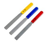Cpolebev Juego de Limas de Tuerca de Bajo, de Traste de Guitarra de Acero Al Carbono, ReparacióN de Guitarras y Herramientas de ModificacióN de Instrumentos para Guitarras, Bajos