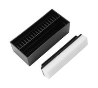 Cpolebev Juego de Limpieza y Soporte para Barba, Herramienta de Limpieza, 1 Limpieza de Barba y 1 Soporte para Barra de Limpieza, para Hombres, Lavabo de BañO, Afeitado.