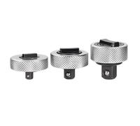 Cpolebev Juego de Llaves de Trinquete con Rueda de Pulgar de Doble Cara, Llave de Trinquete Palma, Juego de Trinquete con Accionamiento de 1/4 Pulgadas, 3/8 Pulgadas y 1/2 Pulgadas