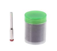 Cpolebev Juego de Muelas Abrasivas de 36 Piezas Redondo Ø25X6Mm MarróN para 1