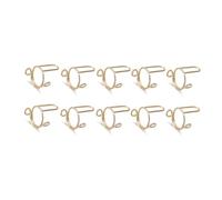 Cpolebev Juegos de 10 Piezas de Anillos Finos para Uñas para Mujer, Cubierta Protectora Diaria para la del Dedo, Anillo de Moda, Joyería, Regalo para Novia,