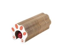 Cpolebev Juguete de Acordeón para Gatos, Pista de Pelota Rascadora para Gatos, Acordeón Rascador para Gatos, Juguete Plegable para Aliviar el Entretenimiento Personal para Gatos