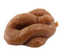 Cpolebev Juguete de Caca de SimulacióN Juguete de Caca Realista y Divertido Regalo de Broma de Caca Falsa Juguete de Caca Suave