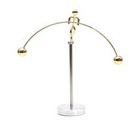 Cpolebev Juguete de FíSica de Acero, Juguete de Equilibrio de Arte CinéTico, Juguete de Oficina de PsicologíA de Descompresiva de Equilibrio para DecoracióN de Escritorio,