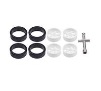 Cpolebev K969-01 K969-02 Cubo de Llanta con NeumáTico para K969 K979 K989 K999 P929 P939 1/28 RC Drift Car Repuestos