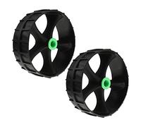 Cpolebev Kayak Wheel Trolley Cart Tire Ruedas de Repuesto de Rodamiento Fuerte Adultos NiñOs Surf
