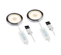Cpolebev Kit de 2 Lámparas LED para Impresora 3D, para A1/A1mini/P1S/P1P/X1C, 5 V, Alimentación USB, 3 Temperaturas de Color Ajustables.
