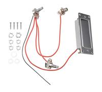 Cpolebev Kit de Arnés de de Guitarra Humbucker de Doble Bobina Precableado para Guitarra Eléctrica con Potenciómetro de 500 K, Potenciómetros de Tono de Volumen