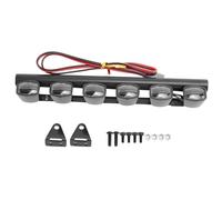 Cpolebev Kit de Barra de Luz de Coche RC 6 LED Luces de Techo de Carcasa de Cuerpo para 1/10 Accesorios de CamióN RC Crawler