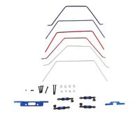 Cpolebev Kit de Barra Estabilizadora Delantera y Trasera para RC Slash 2WD 1/10 Piezas de ActualizacióN de Coche