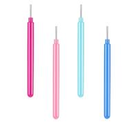 Cpolebev Kit de Filigrana de 4 Piezas, Herramienta de Filigrana para Flores de Papel, Manualidades, Tiras de Papel Coloridas, Aguja de Filigrana, Bolígrafo, Papel para Hacer Tarjetas DIY