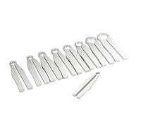 Cpolebev Kit de Herramientas de Abrazadera de Llave de ReparacióN de EliminacióN de 9 Piezas Llave de Anillo de Enchufe de Flash para Serie M