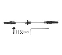 Cpolebev Kit de Puente de Engranaje de Acero con Eje Delantero de Metal para MN D90 MN-90 MN96 MN98 MN99S MN45 1/12 RC Accesorios de Piezas de ActualizacióN de Coche