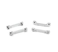 Cpolebev Kit de Refuerzo de Brazo Oscilante Delantero y Trasero con de Eje de Metal para 144001 124019 124018 Piezas de ActualizacióN de Coche RC, D