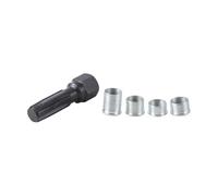 Cpolebev Kit de ReparacióN de Rosca de BujíA de 14 Mm Vuelva una Enhebrar el Kit de Herramienta Grifo Escariador M14X1.25