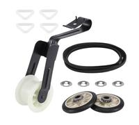 Cpolebev Kit de Rodillo de Cinta de Secadora para WPW10314173 W10314171 4392065 WP4392065 691366 341241 349241T