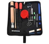 Cpolebev Kit Profesional De Afinación De Piano Conjunto De Herramientas De Sintonizador Herramienta De Afinación De Piano Manejar De Madera Llave De Afinación Fija Con Bolsa