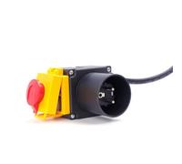 Cpolebev KOA7 250V 16A Máquina Cortadora de Madera Interruptor de Botón Solenoide HCK3T Máquina Cortadora de Troncos