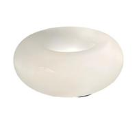 Cpolebev Lámpara de Mesa LED con Forma de Donut, Carga USB, para Dormitorio, Lámpara de Mesa Decorativa de, Color Crema