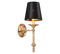 Cpolebev Lámpara de Pared de Tela Vintage Europea para Decoración de Dormitorio y Sala de Estar, Apliques de Pared LED de Hierro para Interiores