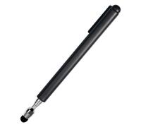 Cpolebev LáPiz óPtico TelescóPico Universal para Pantallas TáCtiles, Puntero RetráCtil y LáPiz óPtico con Punta Flocada Especial (Negro)