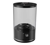 Cpolebev Lavadora de Ropa Interior, Minilavadora Portátil para Sujetadores, Ropa Interior y, Lavadora Inalámbrica con Pantalla LED Negra.