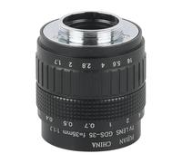 Cpolebev Lente CCTV de 35 mm con C para Videocámaras de TV y Microscopios Digitales Industriales USB Compatibles con