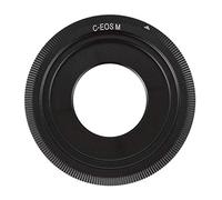Cpolebev Lente De Película De Cine C-Montaje Negro para M M2 M3 Anillo Adaptador De Lente De Cámara CCTV Lente C- M
