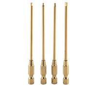 Cpolebev Llave Hexagonal de Cambio RáPido de Titanio Llaves Hexagonales Destornilladores Kit de Herramientas 1,5, 2, 2,5 y 3 Mm Modelo RC Mini Herramienta Manual