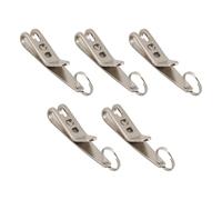 Cpolebev Llaveros de Clip Multiusos Herramienta de Clip de SuspensióN con MosquetóN para Colgar Herramientas EDC, Linternas, Etc.