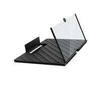 Cpolebev Lupa de Pantalla de 20 Pulgadas Ampliación de Teléfono 3D HD Ampliación de Pantalla de Proyector Compatible con Todos los Teléfonos Inteligentes,Negro