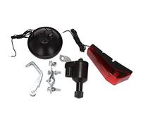 Cpolebev Luz de Cabeza generador del Dinamo de la friccion de la Bicicleta Bici motorizada con los Accesorios