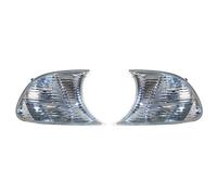 Cpolebev Luz de Estacionamiento de Esquina Intermitente SeñAl de Marcador Transparente para E46 Serie 3 Coupe 1999-2001 63126904307 63126904308