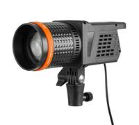 Cpolebev Luz LED para Fotografía y Vídeo de 40 W, 3000 K-6000 K, Lámpara Solar con Equilibrio de Luz Diurna para Retratos, Flash, Estudio, Enchufe Europeo en