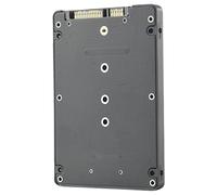 Cpolebev M.2 NGFF (SATA) SSD una Tarjeta de Adaptador SATA de 2.5 Pulgadas Caja de 8 Mm de Espesor