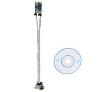 Cpolebev M.2 una + e Key 2.5G Tarjeta LAN Ethernet RTL8125B Tarjeta de Red de Control Industrial Adaptador de Red PCI Express