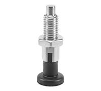 Cpolebev M10 Perno de Émbolo Índice de Bloqueo Automático de Acero Inoxidable con Función de Bloqueo Automático para Dividir la Cabeza para Localizar la Ubicación Sofisticada