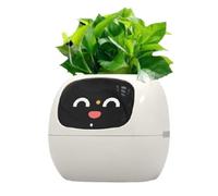 Cpolebev Maceta Inteligente Ivy, Maceta Pequeña Recargable por USB para Decoración de Interiores, Hace Que Cultivar Plantas Sea Fácil y Divertido, Color