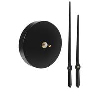 Cpolebev Manecillas de Reloj 3D, Agujas de Mecanismo de Movimiento de Reloj Grande para Bricolaje, Reemplazo de Piezas de Accesorios de Pared, Negro