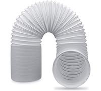 Cpolebev Manguera de Escape PortáTil del Aire Acondicionado - TamañO de 5 Pulgadas de DiáMetro - 59 Pulgadas de - Tubo Flexible Universal en Sentido Antihorario