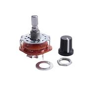 Cpolebev Maquina electronica 4P3T 4 3 Posiciones 2 cubiertas 16 pin Interruptor rotativo