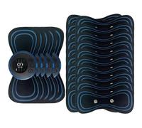 Cpolebev Masajeador de Cuello Eléctrico de 20 Piezas, de Masaje Cervical de Microcorriente Recargable EMS Portátil Inteligente para Relajación Muscular