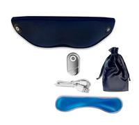 Cpolebev Máscara Térmica para Ojos con Vibración y Masajeador. Máscara Térmica para Ojos Recargable Que Alivia las Molestias Oculares.