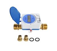 Cpolebev Medidor de Agua Ultrasónico Inteligente Tuya Zigbee, DN25 mm, Pantalla LCD, IP68, Funciona con la Medición del Caudal, Consumo de Agua.