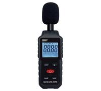 Cpolebev Medidor de de Sonido Digital MedicióN de Ruido 30-130DB Detector de Decibelios DB Probador de Audio Herramienta de DiagnóStico Metro