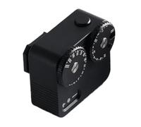 Cpolebev Medidor de Luz II Zapata Fría para Cámara de Película DSLR Medidor de Luz 12 Accesorios de Fotografía de Velocidad de Obturación (Negro)